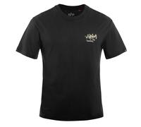 Alpha Industries - Signature Camo T-Shirt - Black XL