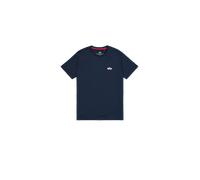 T-Shirt ALPHA INDUSTRIES "Alpha Industries Men - T-Shirts Signature Puff Print BP T" Gr. M, blau (rep.blue) Herren Shirts T-Shirts (36922204-M) rep.blue