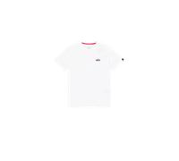 Alpha Industries Signature Puff Print Backprint T-Shirt Größe XL Weiß