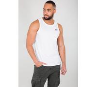 Alpha Industries Small Logo Tank T-Shirt / Unisex White-XXL