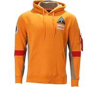 Alpha Industries Space Camp Hoody Kapuzensweat für Herren Alpha Orange