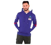 Alpha Industries Space Camp Hoody Kapuzensweat für Herren Nautical Blue