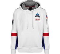 Alpha Industries Space Camp Hoody Kapuzensweat für Herren White