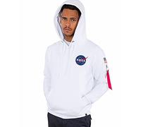 Alpha Industries Space Shuttle Hoody Kapuzensweat für Herren White