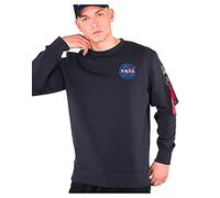 Alpha Industries Herren Sweater Space Shuttle rep. blue XXL