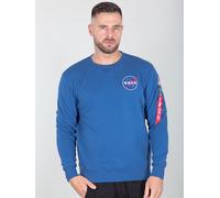 Alpha Industries Space Shuttle Sweatshirt Größe S Blau