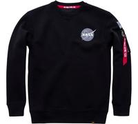 Alpha Industries Space Shuttle Sweatshirt, schwarz, Größe XS für Männer
