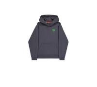 Alpha Industries Spray Print Hoodie Größe XS Grau