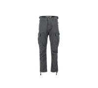 Cargohose ALPHA INDUSTRIES "Squad Pant" Gr. 32, N-Gr, grau (vintage grey) Herren Hosen Cargohosen (91768532-32)