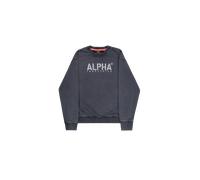 Alpha Industries Stencil Loose Sweatshirt Größe 3XL Dunkelblau