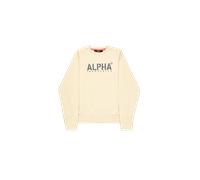 Alpha Industries Stencil Loose Sweatshirt Größe 3XL Weiß