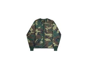 Alpha Industries Studio Liner Loose Outdoor Jacket Größe 2XL Woodland Camouflage