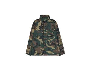 Alpha Industries Studio M-65 Camo Field Jacket Größe 2XL Woodland Camouflage