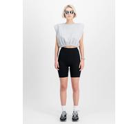 Alpha Industries Studio Edition Cropped Sweatshirt Größe L Grau
