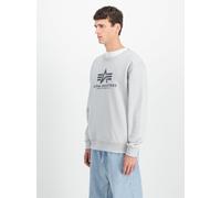 Alpha Industries Sweatshirt Herren Baumwolle grau, L