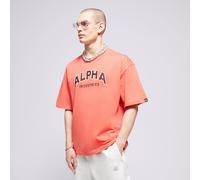 ALPHA INDUSTRIES T-SHIRT COLLEGE T US:S Rot