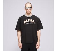 ALPHA INDUSTRIES T-SHIRT COLLEGE T Schwarz Herren