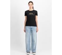 Alpha Industries T-Shirt Damen schwarz, L