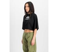 Alpha Industries T-Shirt Damen schwarz, M