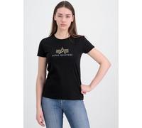 Alpha Industries Damen Crystal T-Shirt Black