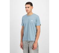 Alpha Industries T-Shirt Herren Baumwolle blau, S
