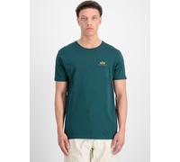 Alpha Industries T-Shirt Herren Baumwolle grün, M