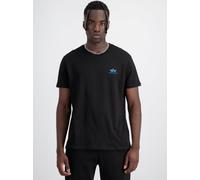 Alpha Industries T-Shirt Herren Baumwolle schwarz, XS