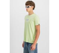 Alpha Industries Metal Plate T T-Shirt Größe L - Minzgrün