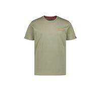 ALPHA INDUSTRIES T-Shirt Herren Kurzarm Baumwolle grün, L