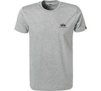Alpha Industries Basic Small Logo Kurzarm-t-shirt XL Grey Heather