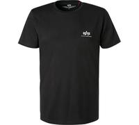 Alpha Industries - Basic Small Logo - T-Shirt - Black M