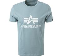 Alpha Industries Basic Kurzarm-t-shirt 3XL Grey / Blue