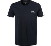 Alpha Industries - Basic Small Logo T-Shirt - Replica Blue XXL