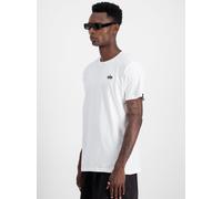 T-Shirt ALPHA INDUSTRIES "Alpha Industries Men - T-Shirts 3D Small Logo T" Gr. 2XL, weiß (white) Herren Shirts (79908216-XXL) white