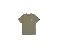 Alpha Industries T-Shirt Signature Backprint – Herren – 100% Baumwolle – Sage/Grün, Größe XL