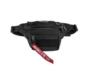 Alpha Industries - Tactical Waist Bag Hüfttasche - Black universell