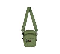 Umhängetasche ALPHA INDUSTRIES "Label Messenger Bag S", Herren, Gr. onesize, grün (sage, grün), Obermaterial: 100% Polyester; Futter: 100% Nylon, Taschen Umhängetasche (29261021-0) sage, grün