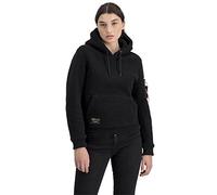 Alpha Industries - Teddy Hoody Hoodie für Frauen - Größe S - Schwarz