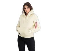 ALPHA INDUSTRIES Teddy Hoody Wmn Kapuzensweat für Damen Off White
