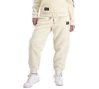 Alpha Industries Teddy Jogger Wmn Jogginghose für Damen Off White