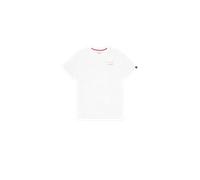 Alpha Industries - Tonal Logo Print T-Shirt - White S