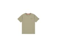 Alpha Industries - Tonal Logo Print T-Shirt - Olive XL