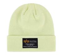 Alpha Industries Unisex Crew Mütze, Arctic Lime, One Size