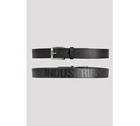 Alpha Industries Unisex Embossed Alpha Belt Gürtel, Black, L