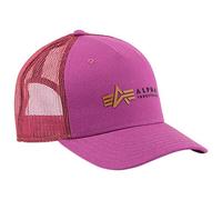 Alpha Industries Unisex Hut Alpha Industries Alpha Label Trucker Cap Trucker Cap für Herren