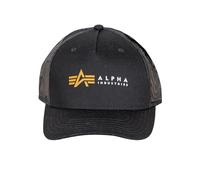 Alpha Industries Unisex Hut Alpha Industries Alpha Label Trucker Cap Trucker Cap für Herren