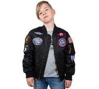 ALPHA INDUSTRIES Unisex Kinder Alpha Industries Ma-1 Patch Bomberjacke für Kinder Bomberjacke (1er Pack)