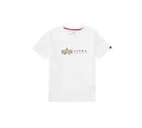 ALPHA INDUSTRIES Unisex Kinder Label T T-Shirt für Kids und Teens T-Shirt (1er Pack)