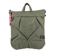 Alpha Industries Unisex Label Helmet Bag Offen