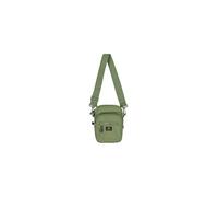 Umhängetasche ALPHA INDUSTRIES "Label Messenger Bag S", Herren, Gr. onesize, grün (sage, grün), Obermaterial: 100% Polyester; Futter: 100% Nylon, Taschen Umhängetasche (29261021-0) sage, grün